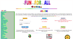 Desktop Screenshot of funforall.co.uk